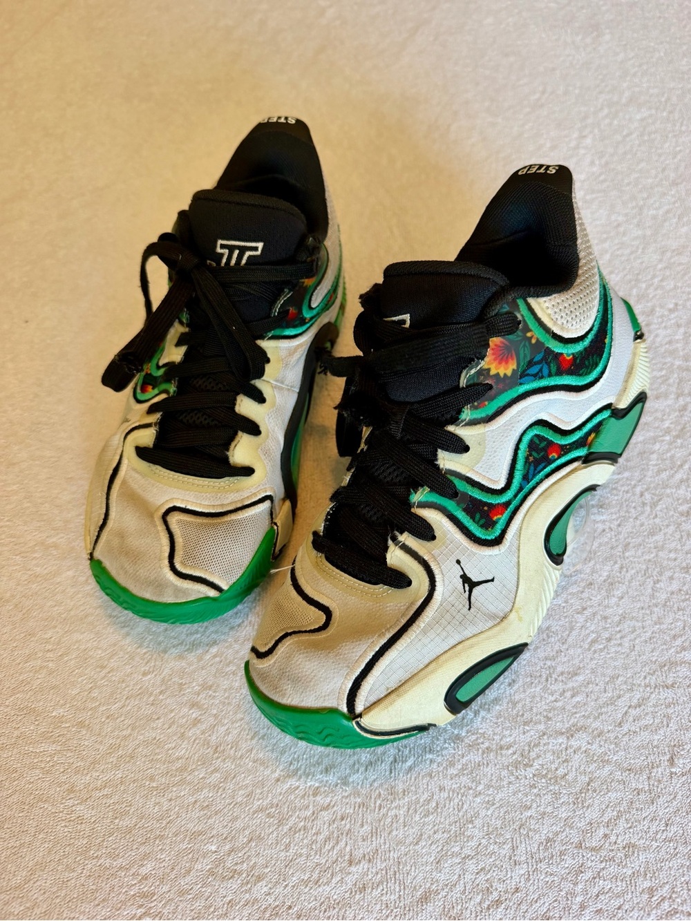 Jordan Tatum 3 ‘Welcome to the Garden’ Basketball Sneakers, 6Y